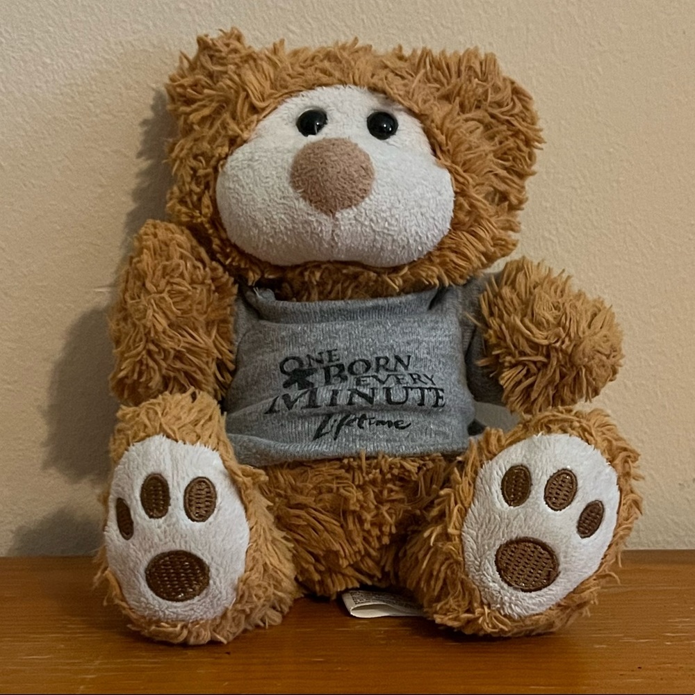 Lifetime’s One Born Every Minute Plush Bear Based On Hit TV Show